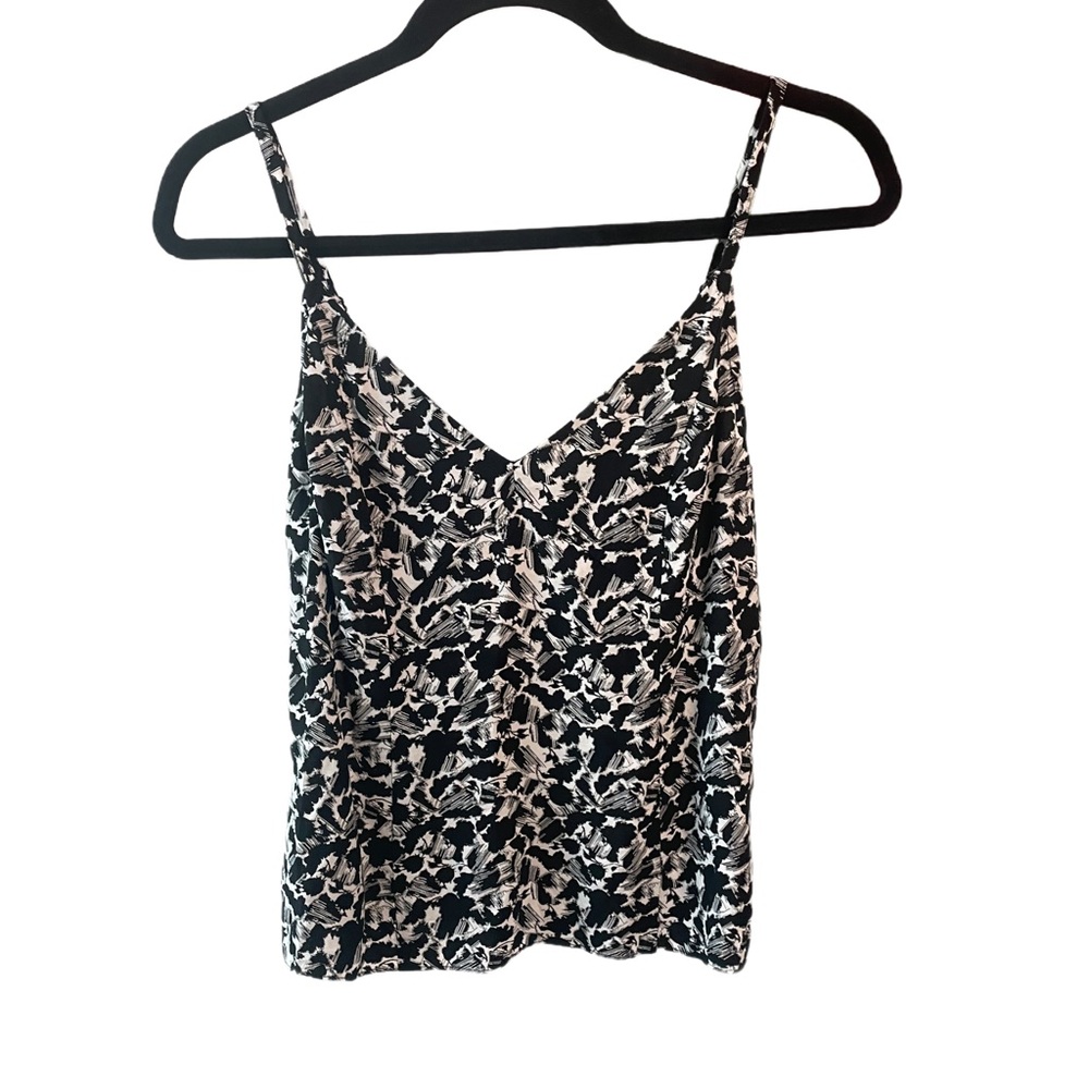 Madewell Black and White Patterned Cami - Picture 3 of 10